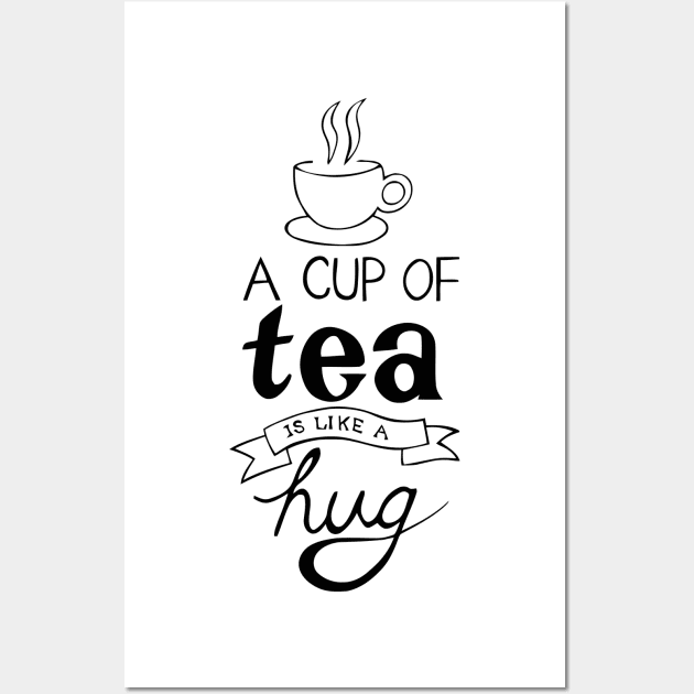 A Cup of Tea Wall Art by nemlikur